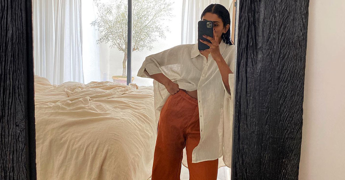 This Uncomplicated Summer Outfit Only Requires Two Pieces, and I'm Obsessed