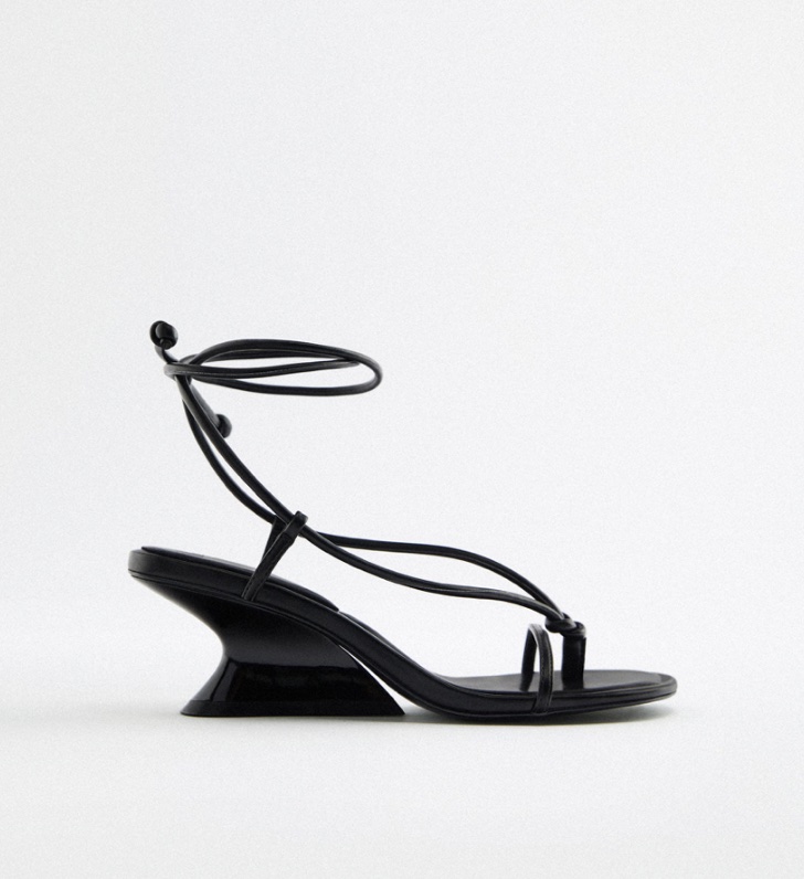 Zara Minimalist Wedge Sandals
