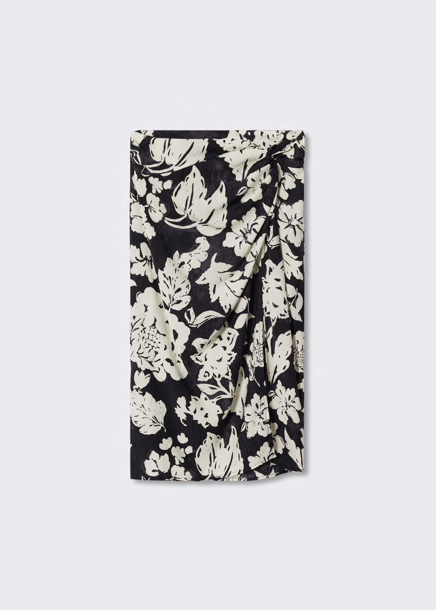 Mango Slit Floral Skirt