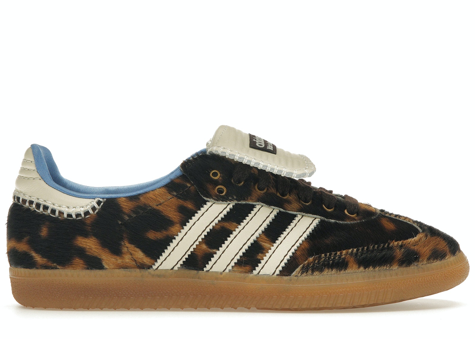 Adidas x Wales Bonner Samba Ponyhair Leopard Sneaker
