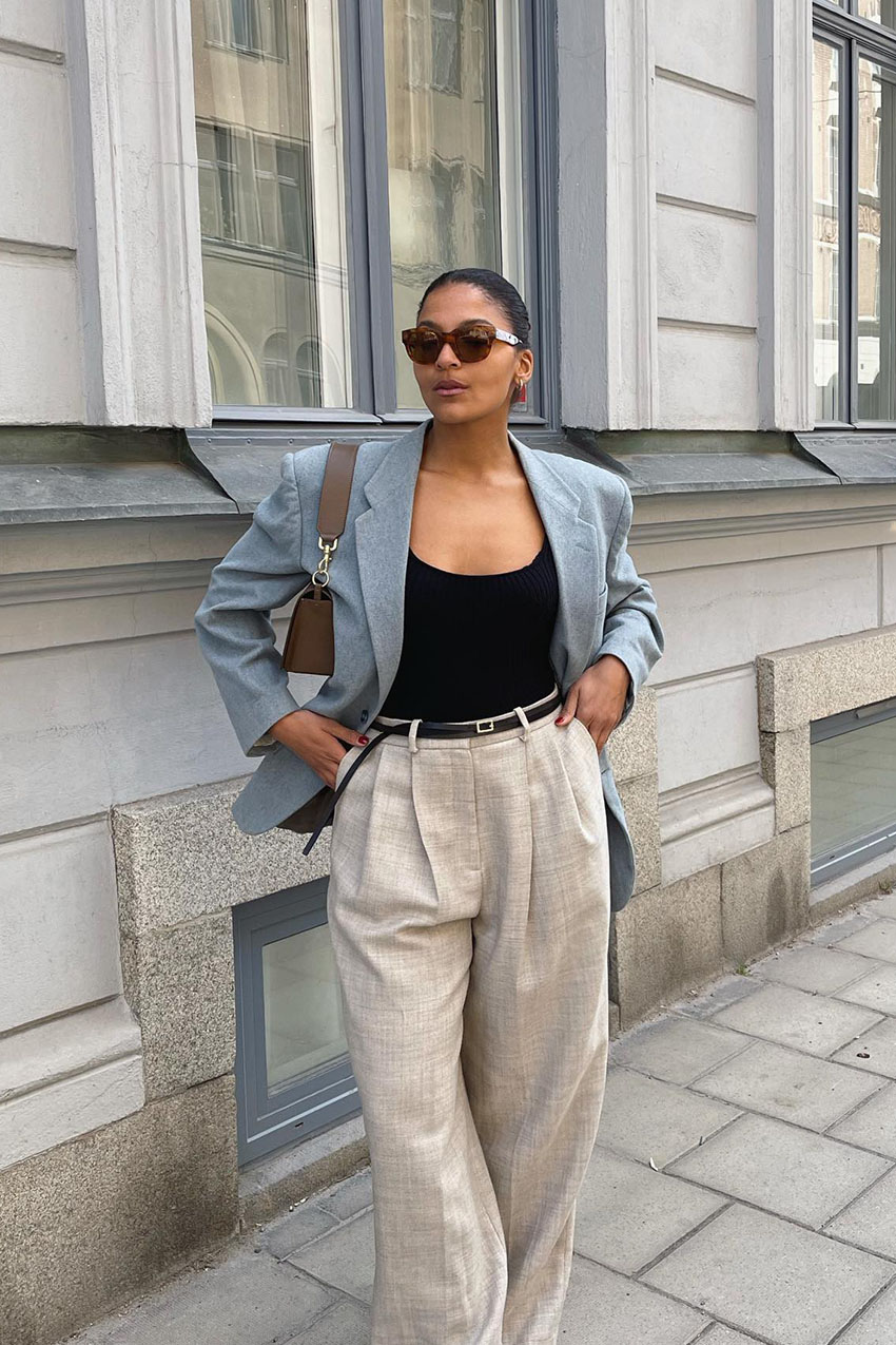 15 Linen Pant Outfits We Plan on Living in This Season | Who What Wear