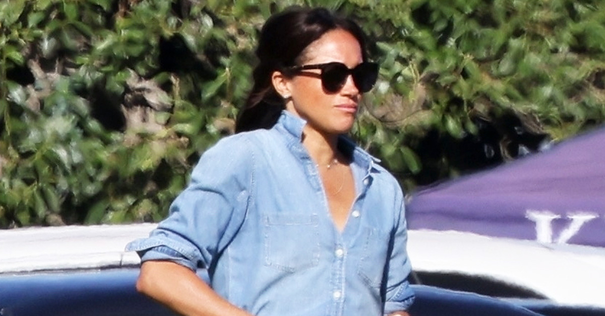 Meghan Markle Wore Denim Shorts With Toe-Jewellery Sandals, Now I