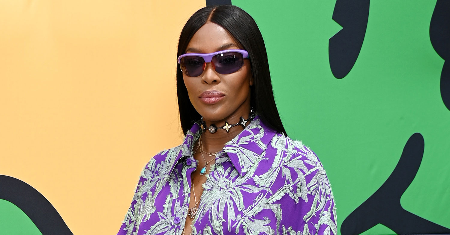 Naomi Campbell Wore My Dream Vacation Outfit to the Louis Vuitton Men's Show