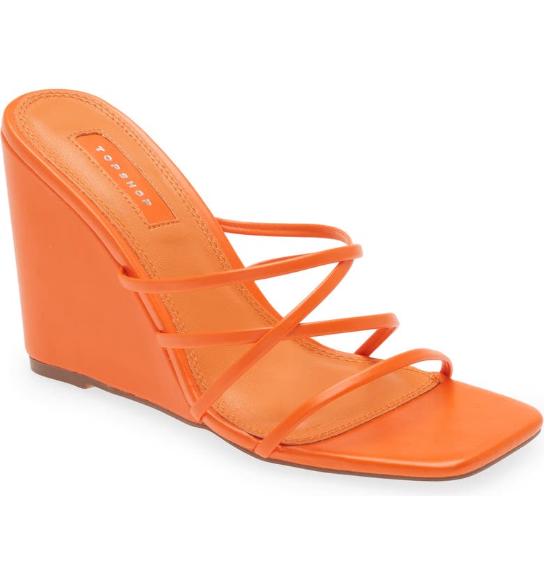 Topshop Rocco Strappy Wedge Sandal