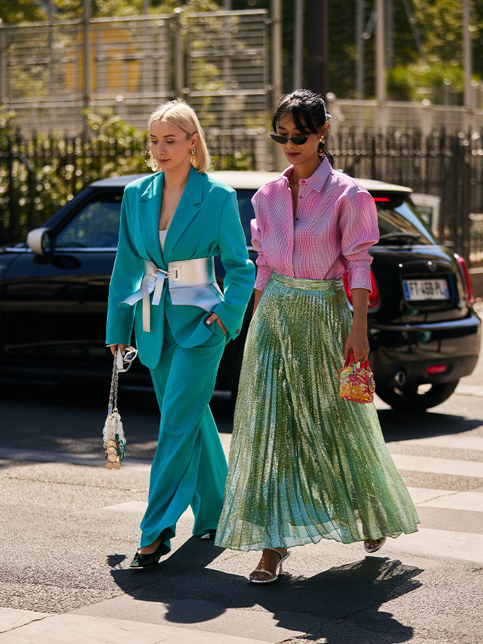 The Best Looks of Haute Couture Fashion Week Street Style | Who What Wear
