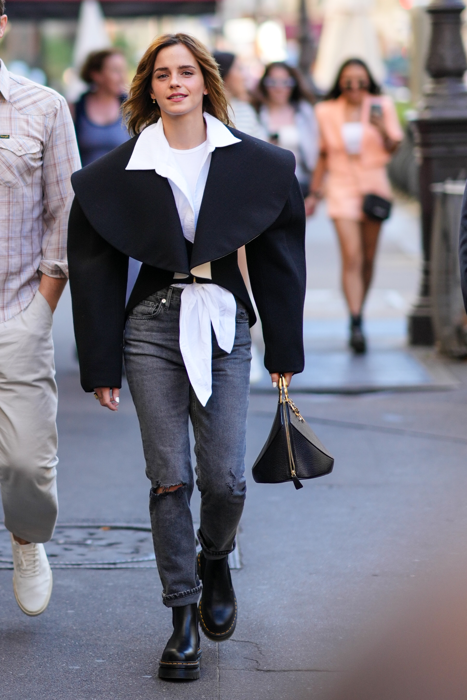 Wait, Did Emma Watson Just Bring Skinny Jeans Back?