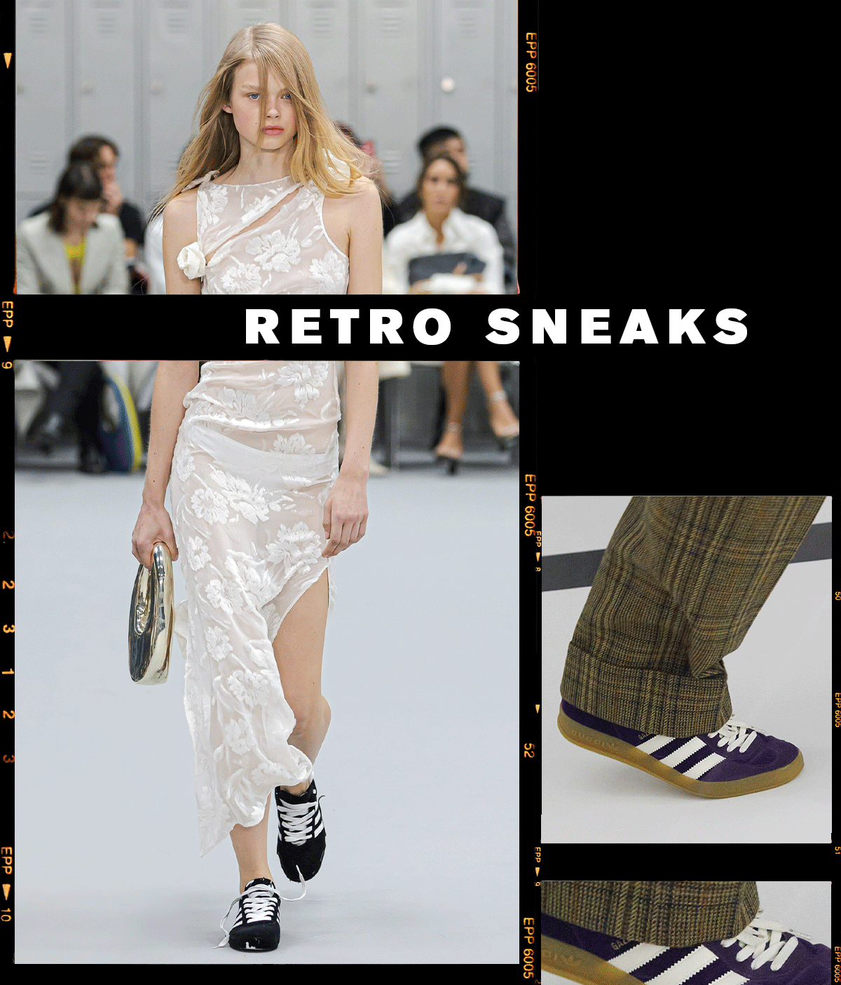 autumn shoe trends 2022: retro sneakers