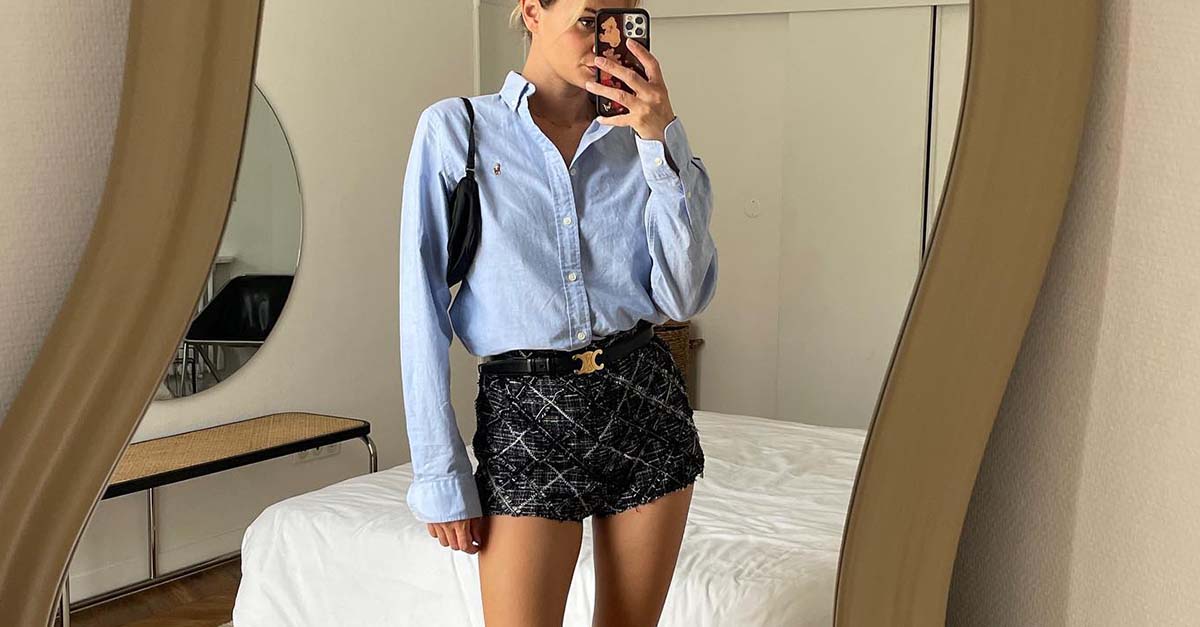 7 High-Waisted-Shorts Outfits to Copy and Paste | Who What Wear UK