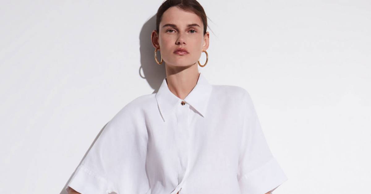 COS's Relaxed Linen Shirt Dress Is Perfect for the Heatwave | Who What ...