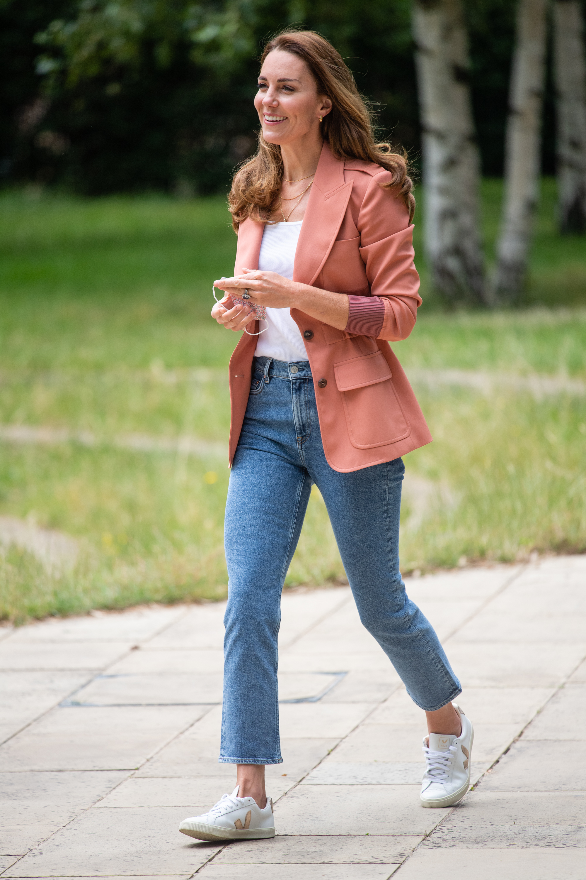 casual wear blazer and jeans womens