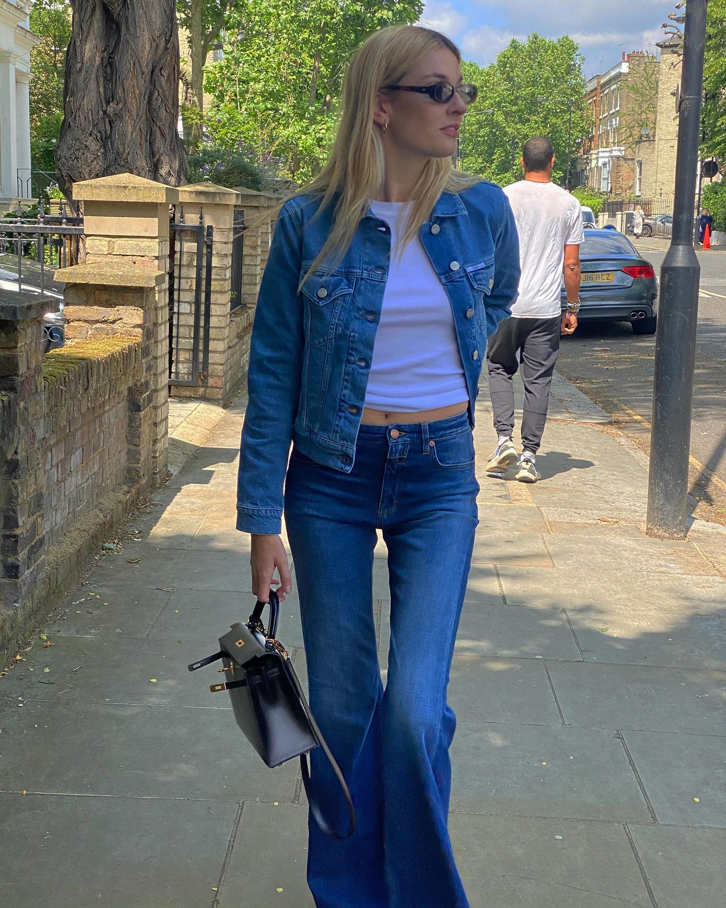 åbenbaring markør Nord How to Wear a Denim Jacket With Jeans: 6 Outfits for Women | Who What Wear