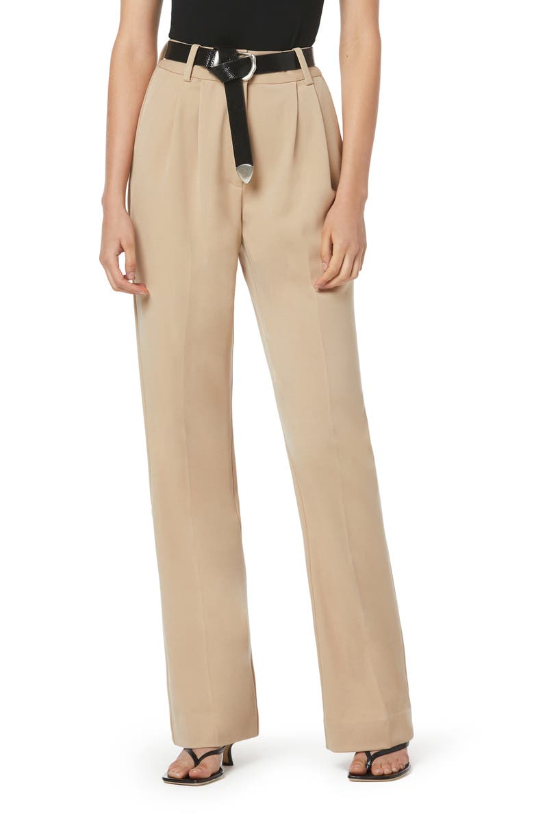 More & More Pleated Trousers oatmeal business style Fashion Trousers Pleated Trousers 