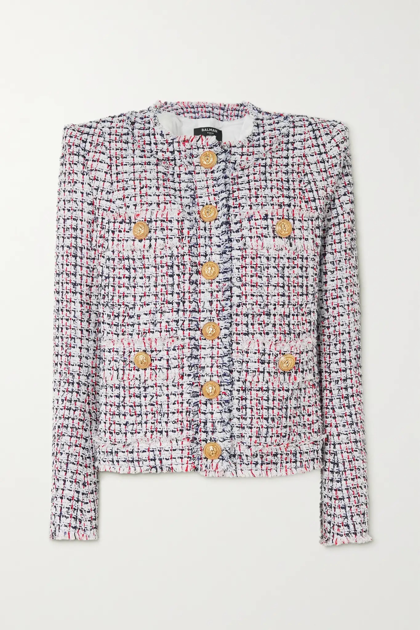 Fashion Blazers Tweedblazers H&M Tweed Blazer weave pattern elegant 