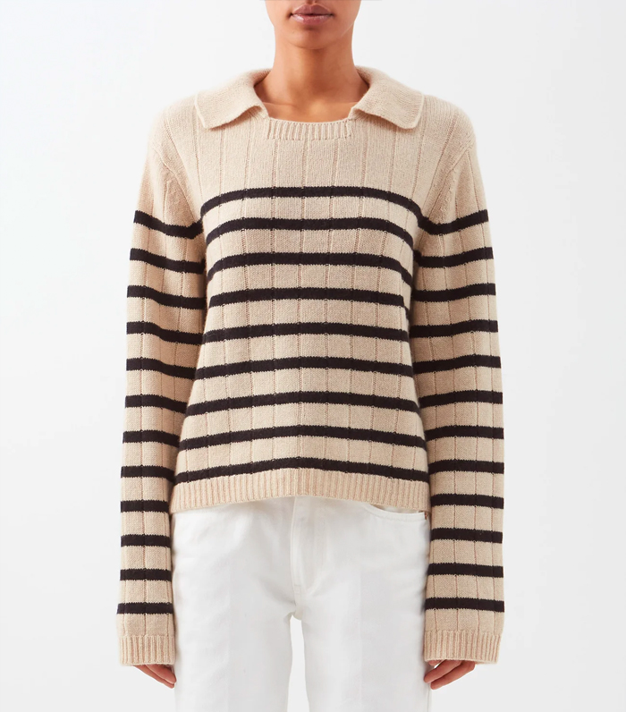Arket's Monochrome Striped Jumper Is Going to Sell Out | Who What Wear UK