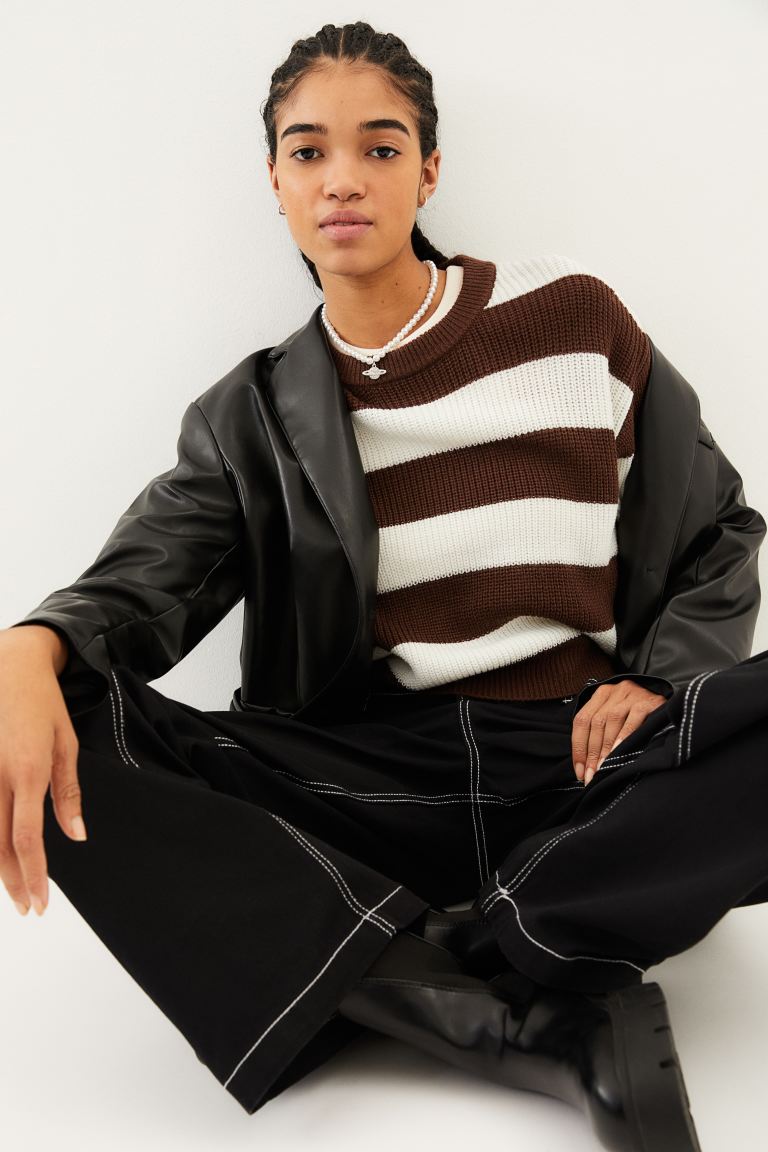 Arket's Monochrome Striped Jumper Is Going to Sell Out | Who What Wear UK