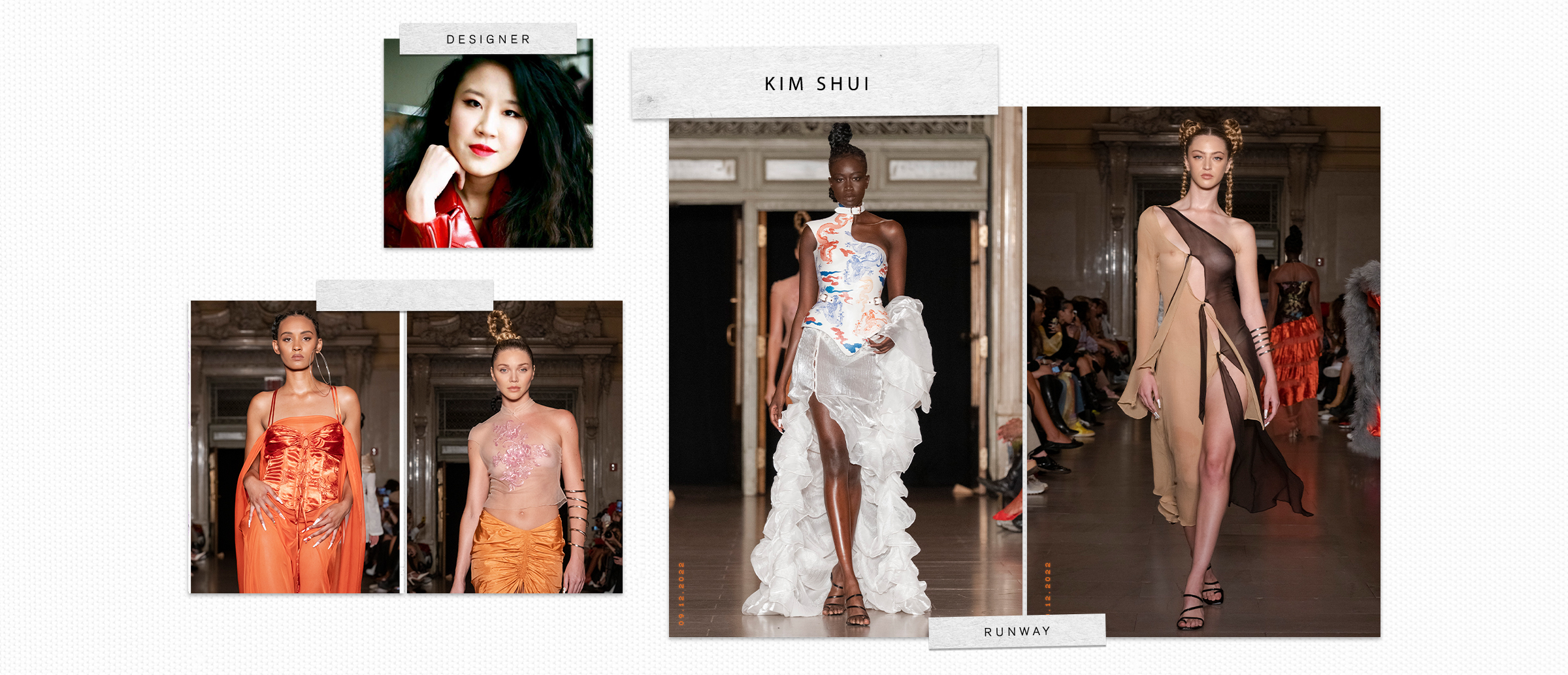 Fashion designer Kim Shui, and her most recent spring/summer 2023 collection