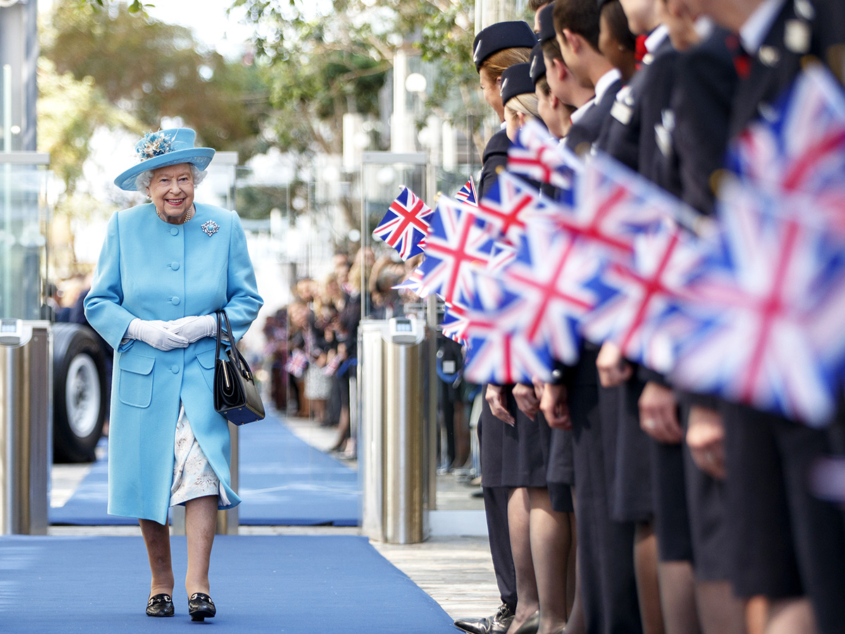 Queen Elizabeth in 2019