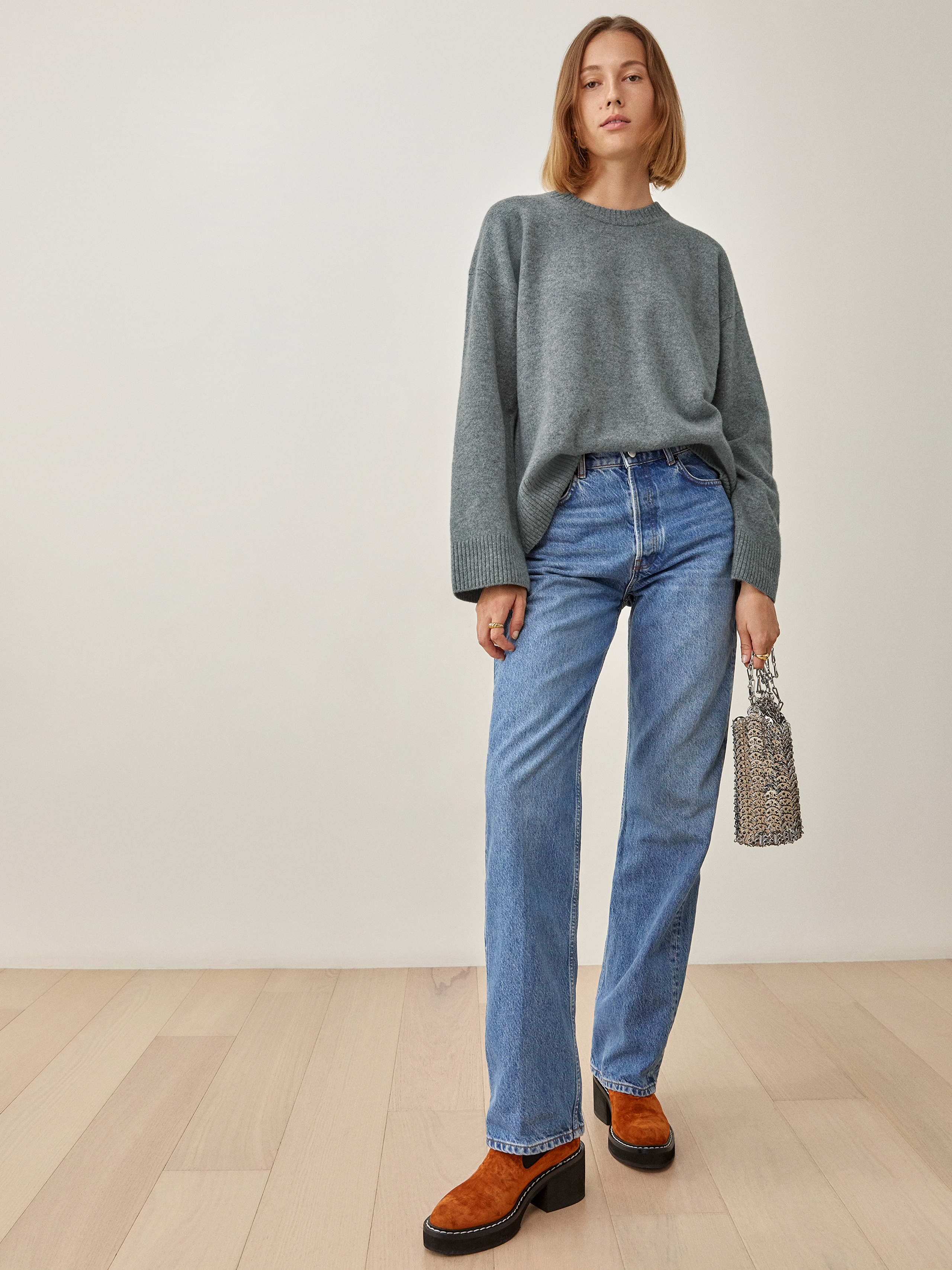 29 Chic Chunky Sweaters That Look Great With Jeans | Who What Wear