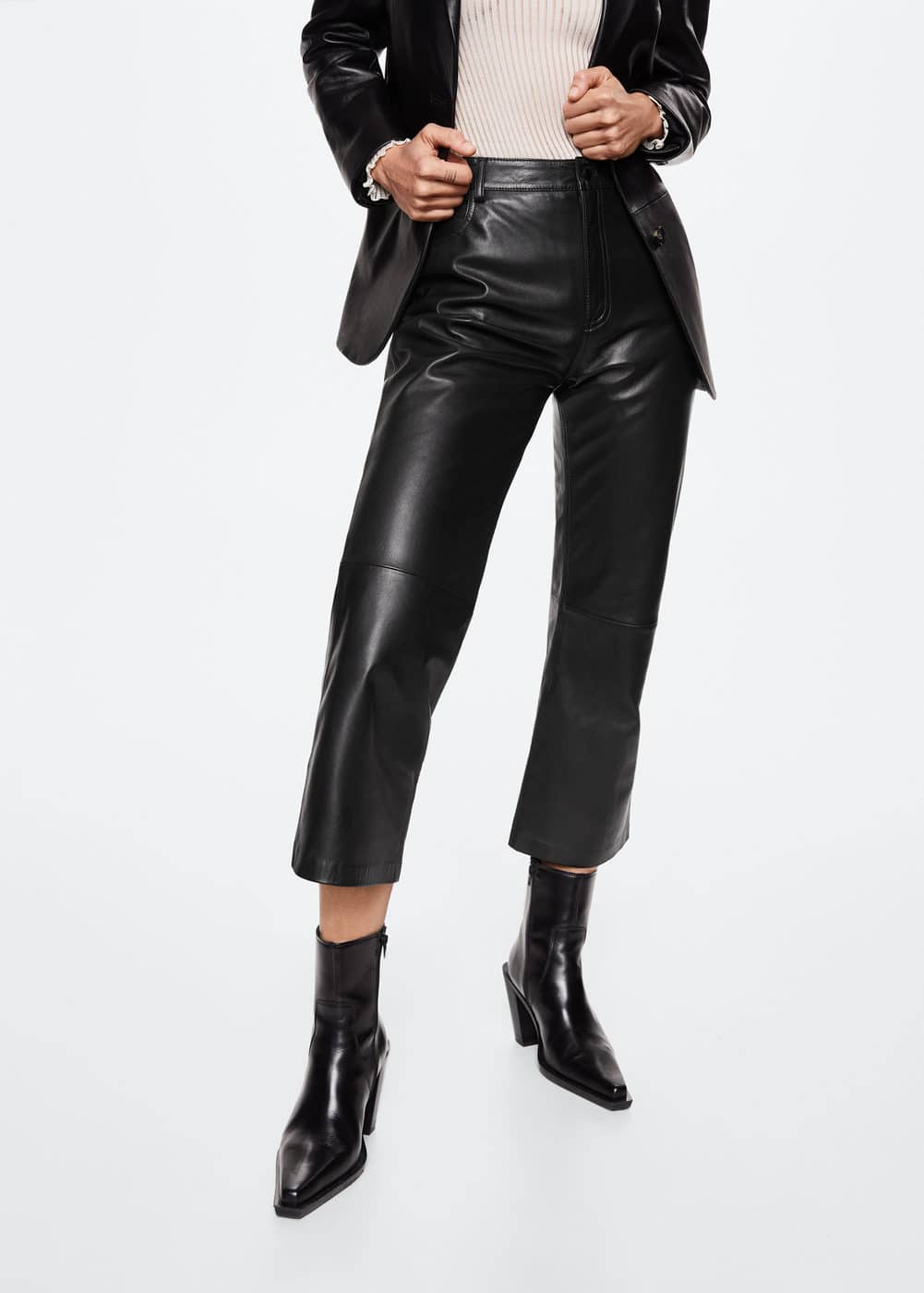 So Many Influencers Swear By These AGOLDE Leather Trousers | Who What ...