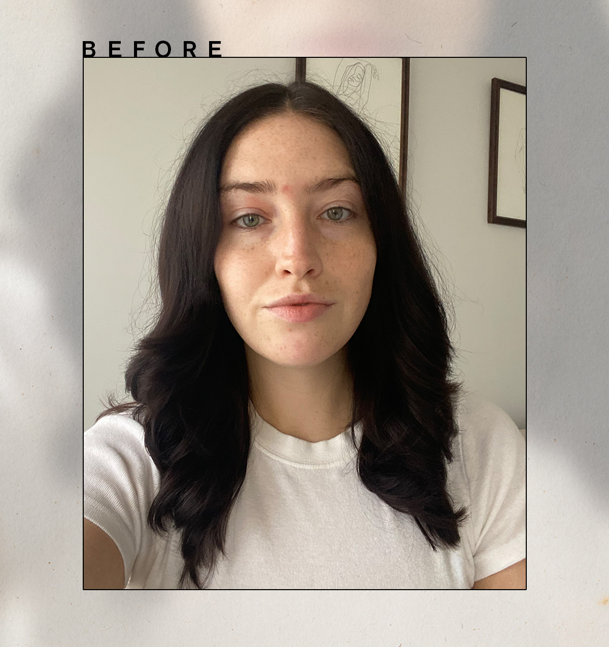 Chanel Makeup Look: Before