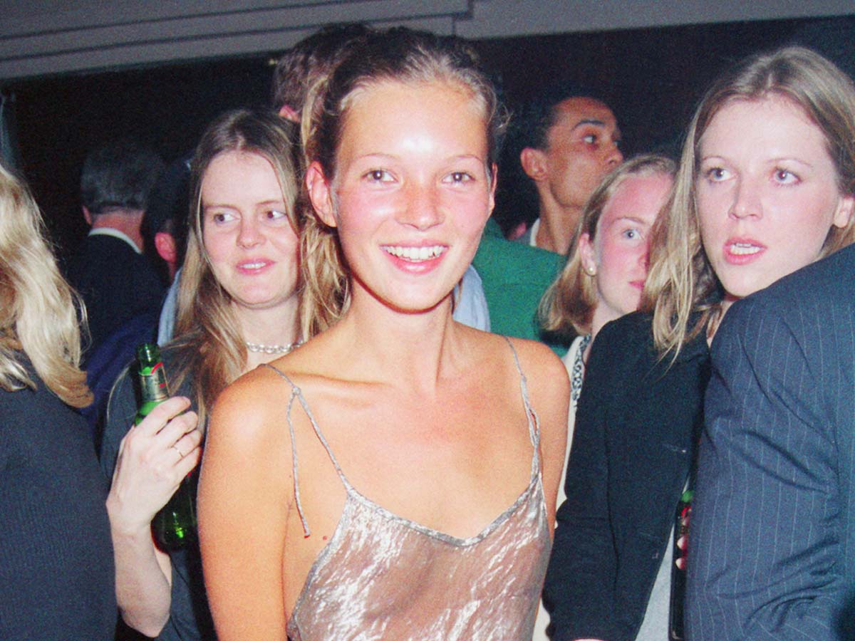 Kate Moss Wore An Even More Daring Version Of Her Iconic '90s Naked Dress