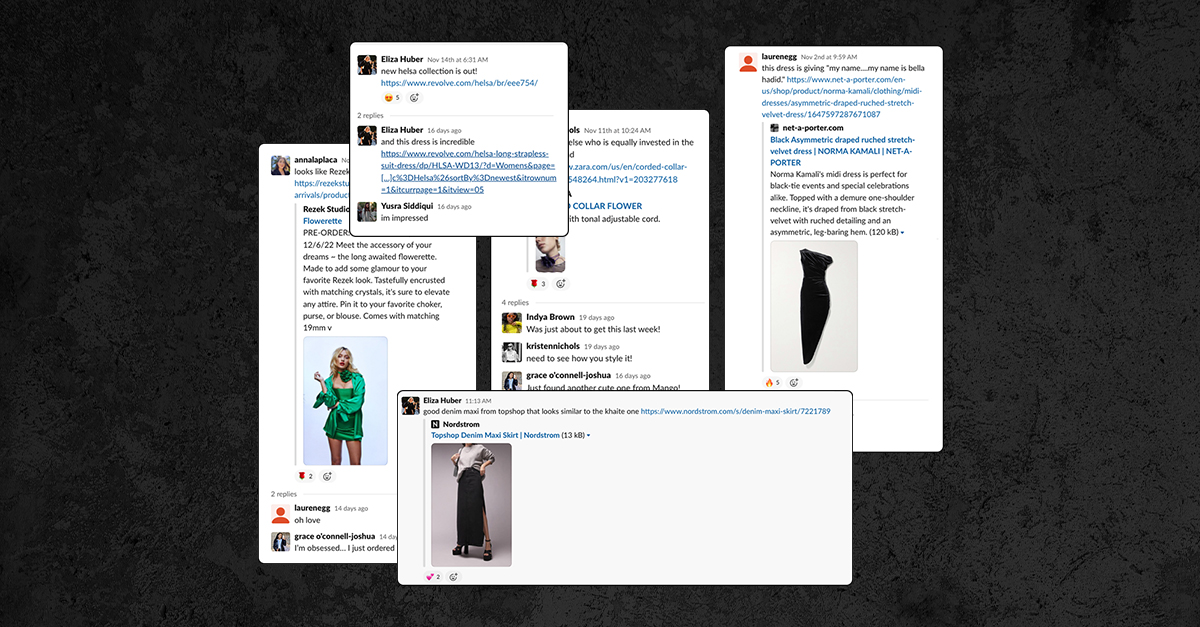 Our Editors Slack Channel Is a Treasure Trove of Cool Fashion Finds—Take a Peek