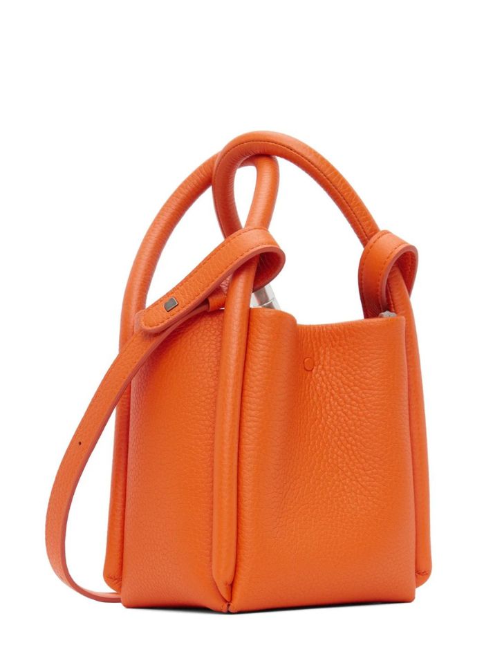 Boyy Orange Lotus 12 Top Handle Bag