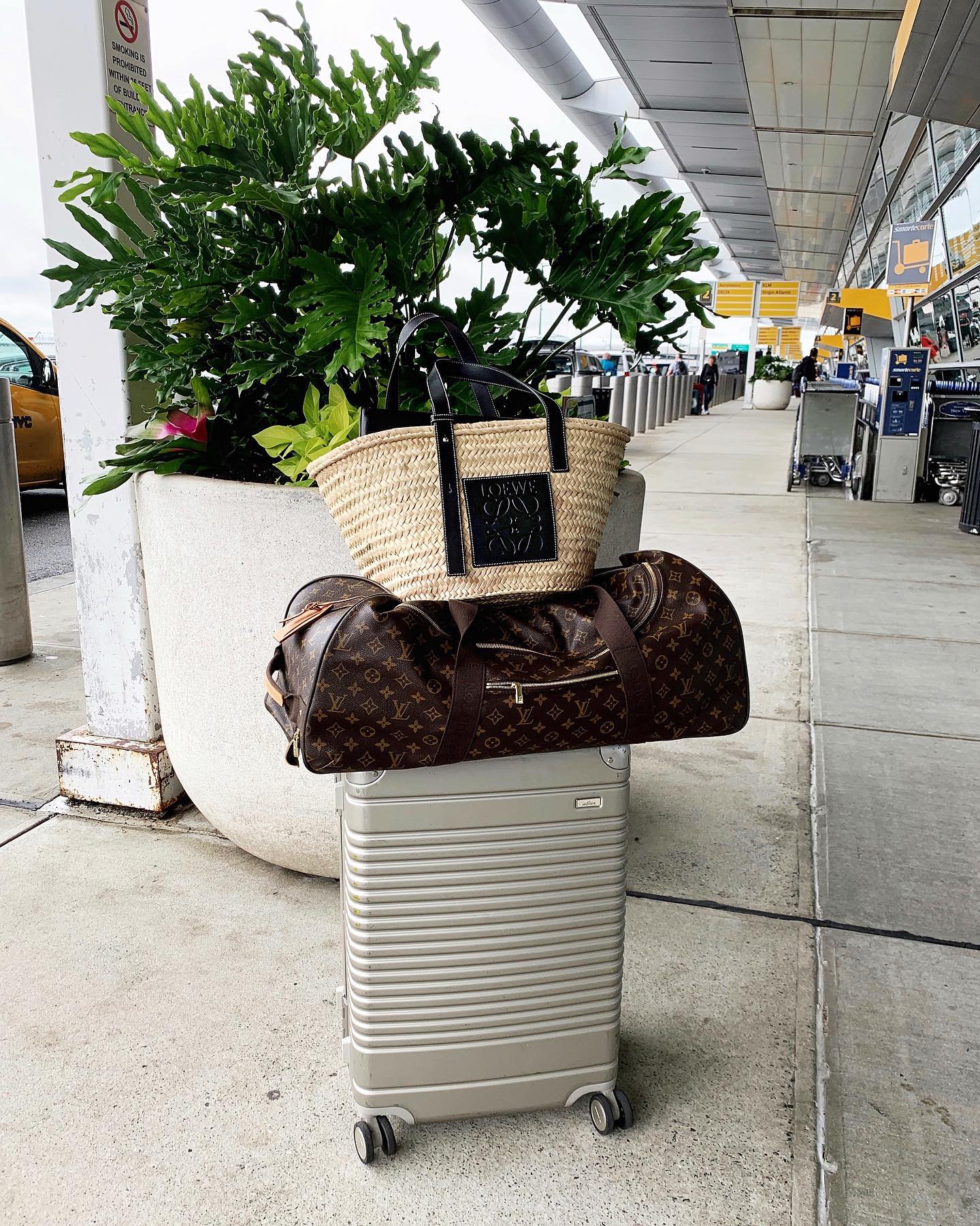 airport louis vuitton luggage set