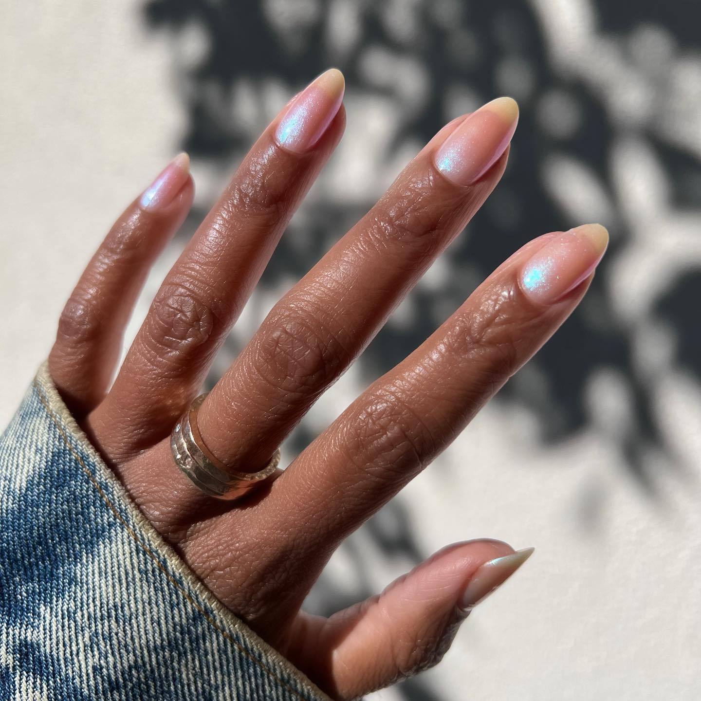 Birthday Nail Design Ideas: Frosted Gloss Nails
