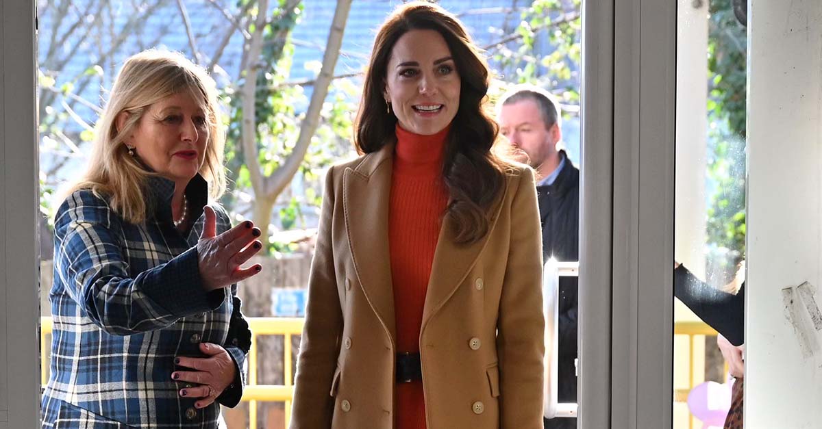 Kate Middleton just wore the most gorgeous camel coat from Zara's sister brand