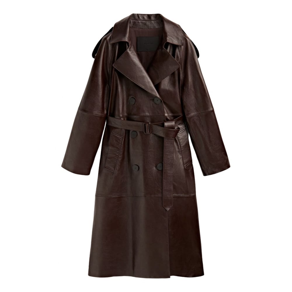 This COS Leather Trench Coat Is a Smart Investment | Who What Wear UK