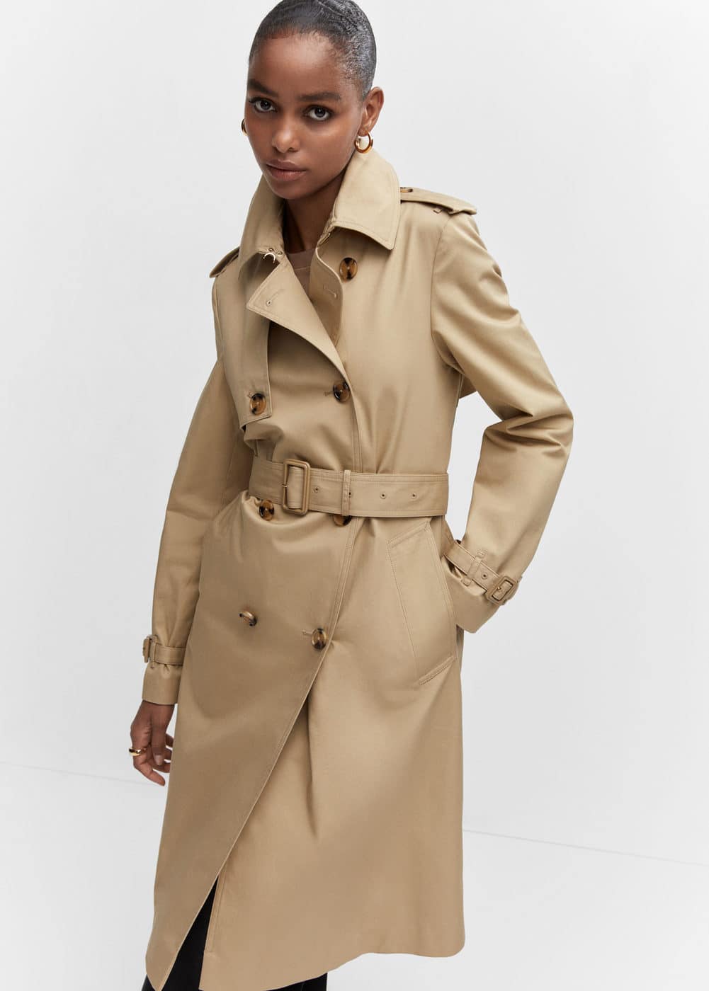 trench coat and loafer outfits 305356 1693485349762