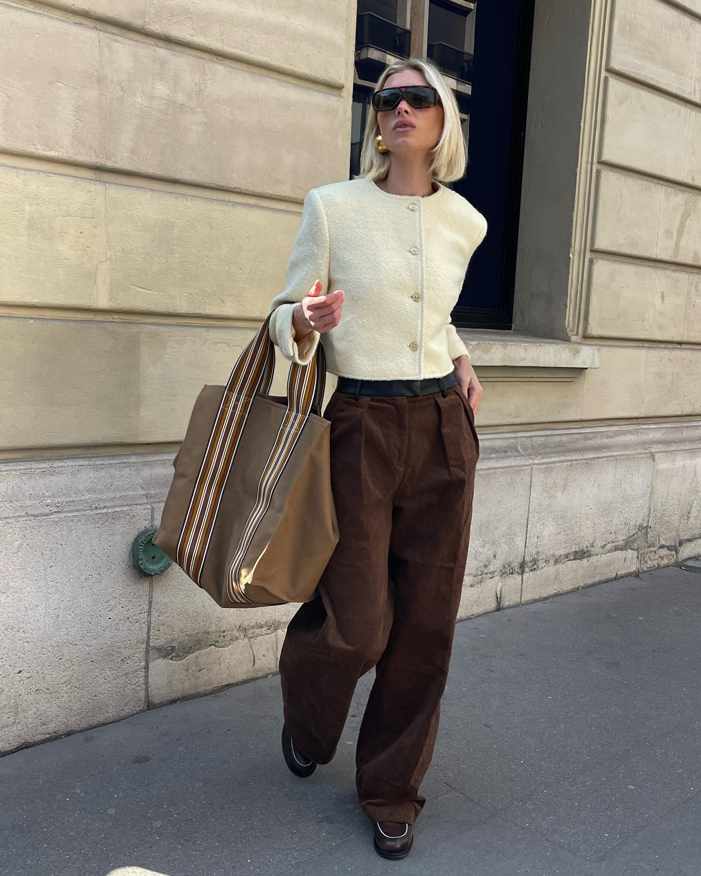 Elsa Hosk Just Wore a Controversial Capacious Bag | Who What Wear UK