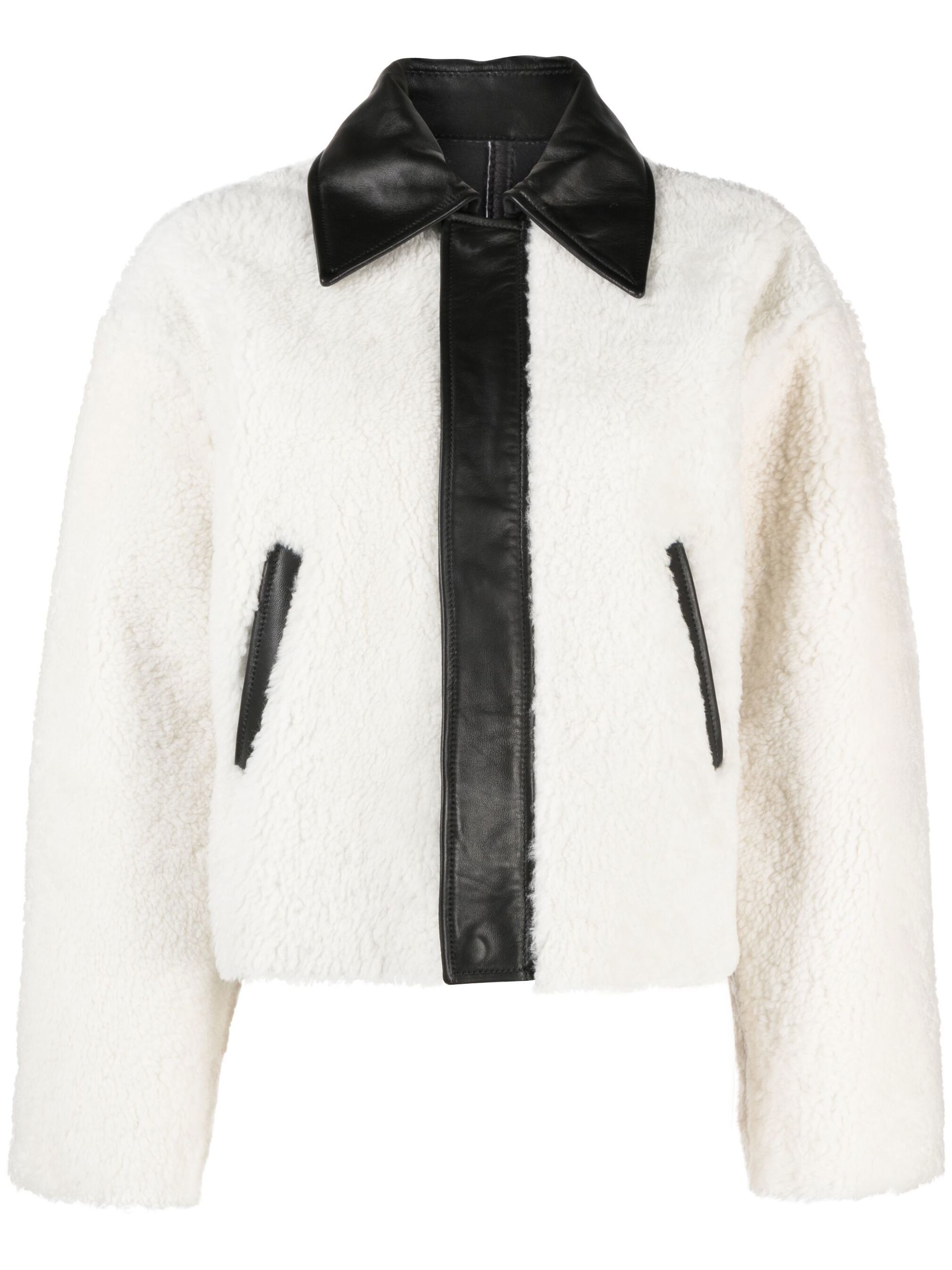 Elleme Off-White Shearling Oversize Jacket