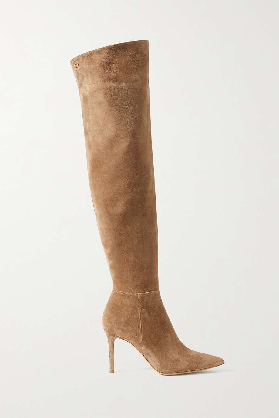 Gianvito Rossi 85 Suede Over-The-Knee Boots