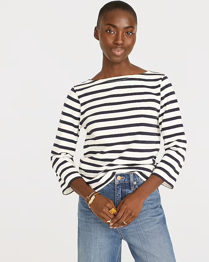 J.Crew Classic-Fit Boatneck Top