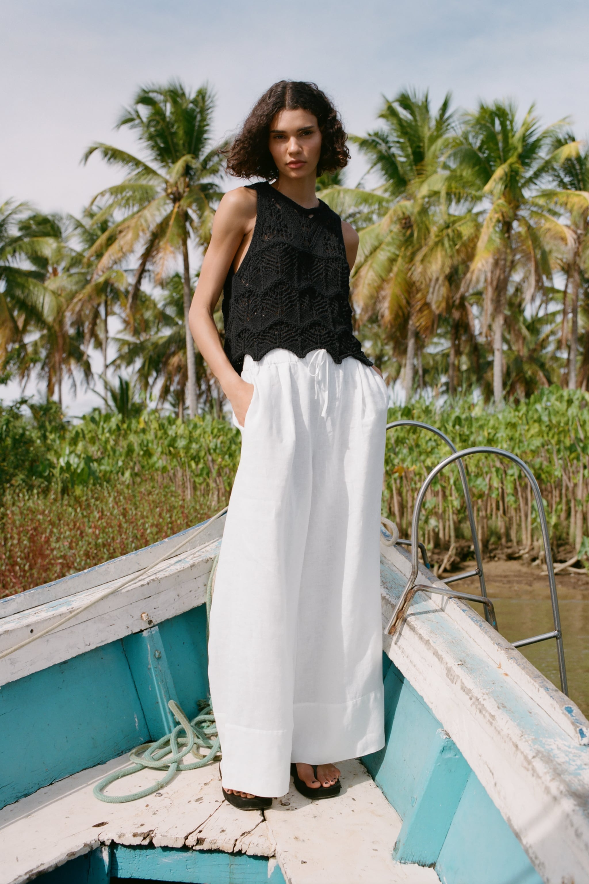 Top 78+ white palazzo trousers outfit best - in.duhocakina