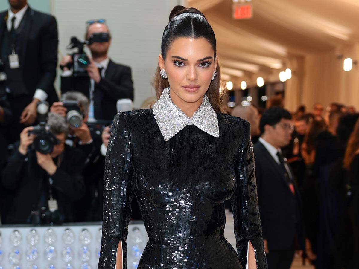 Kendall Jenner Brought the Pantsless Trend to the Met Gala | Who What Wear