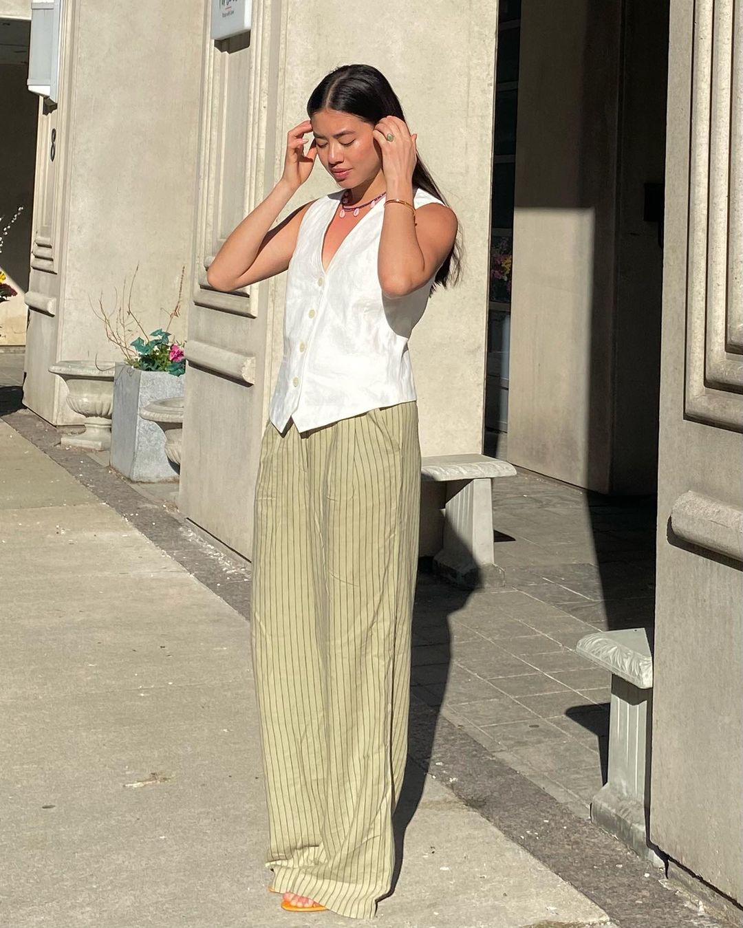 How to Wear Striped Trousers Like a Fashion Person | Who What Wear UK