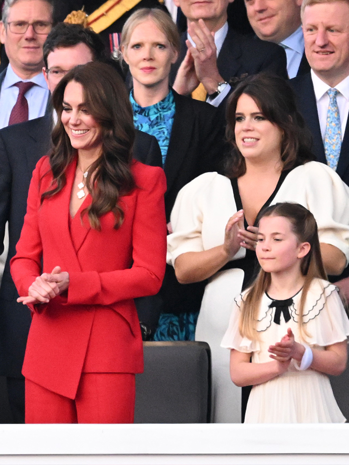 Kate Middleton Wears the Daring Red Colour Trend to the Coronation Convert