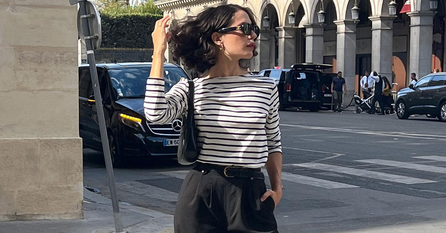 The Best Striped-Tee Outfits Inspired by French Women