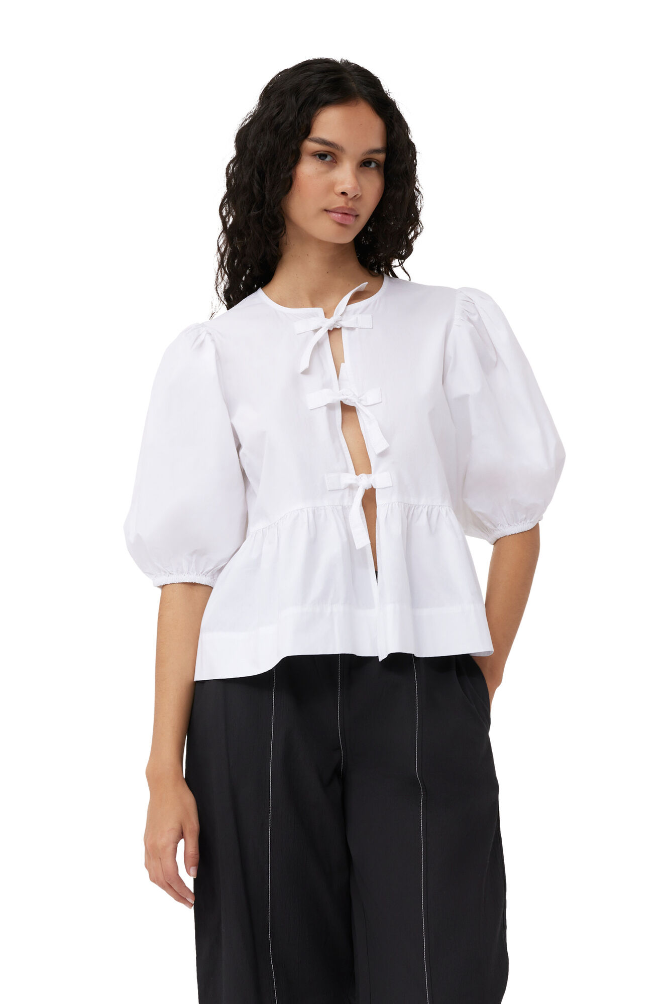The Best White Blouses for That Timeless French Aesthetic | Who What ...
