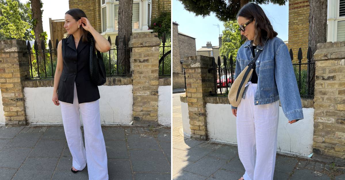 I'm a Stylist—5 Chic Ways I'm Wearing My Linen Trousers This Summer