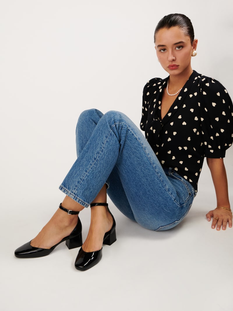 The New Reformation Shoes That Nail French Girl Chic | Who What Wear