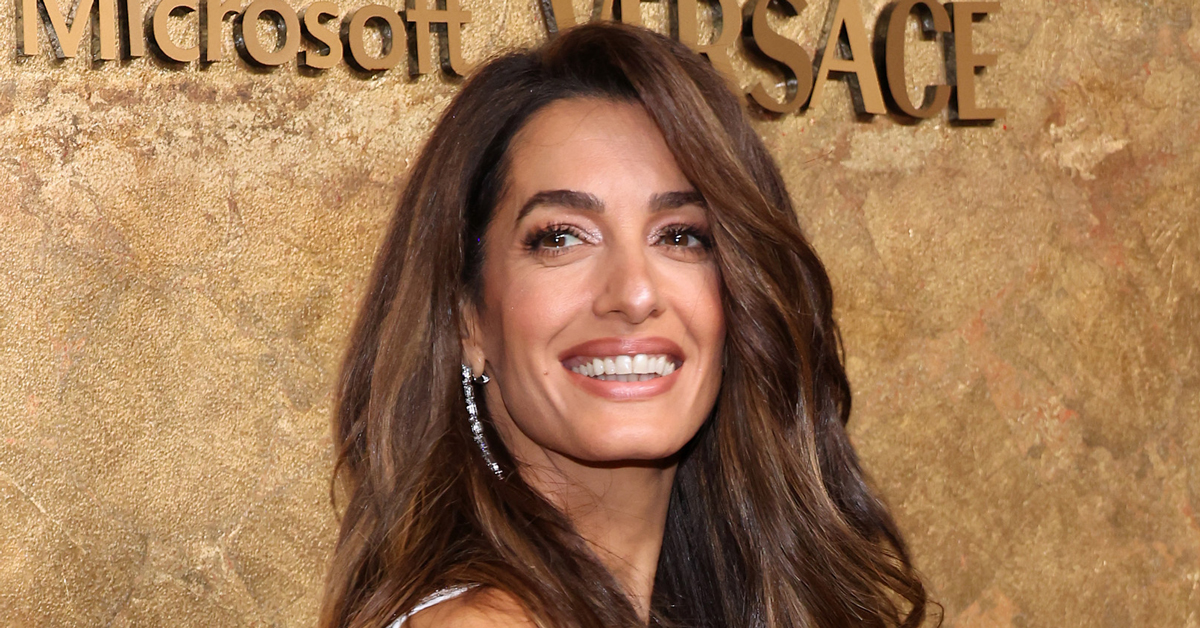 Amal Clooney Just Wore a Full-On Wedding Dress on the Red Carpet