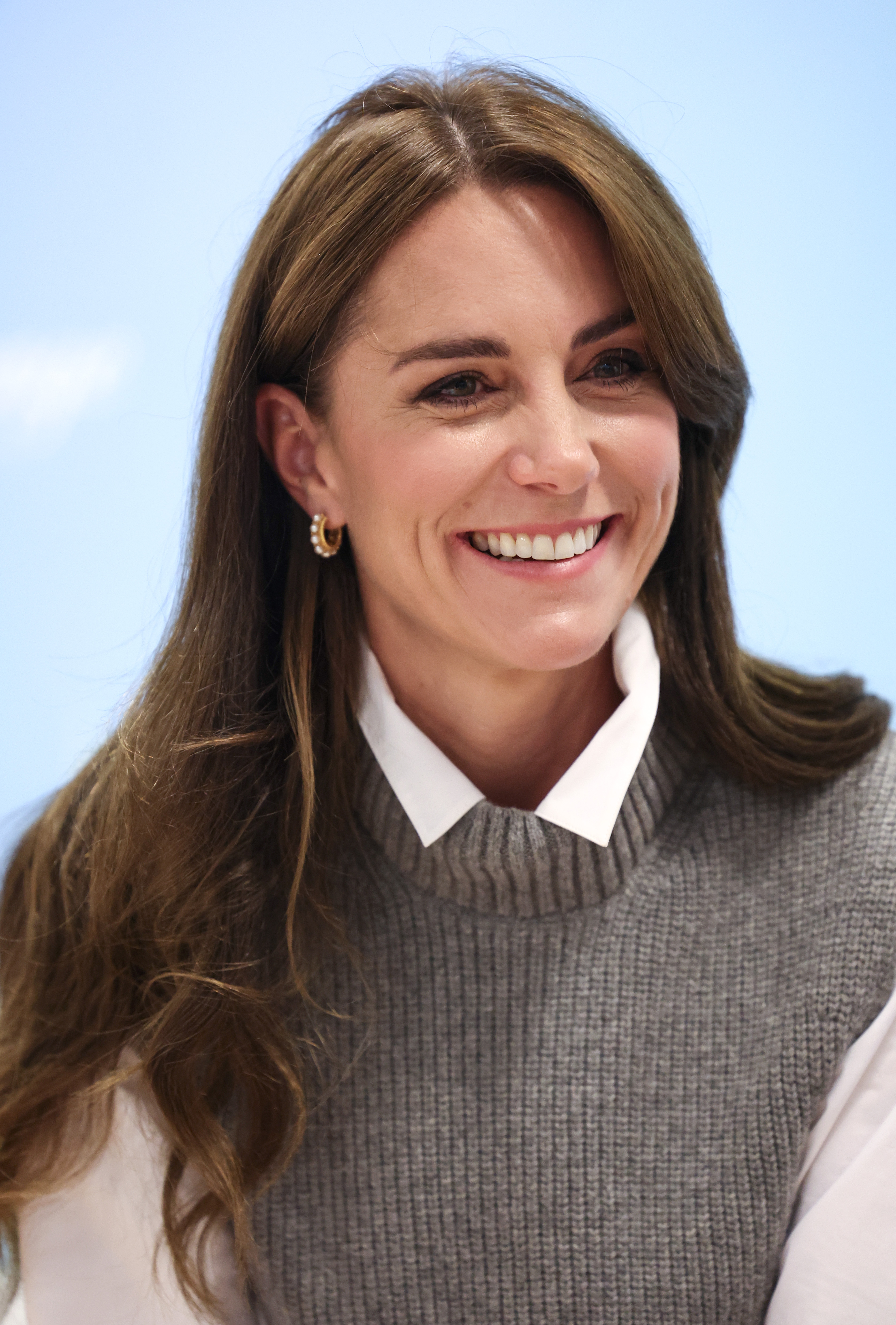 Kate Middleton Wore an Autumn Sweater-Vest-and-Shirt Look | Who What ...