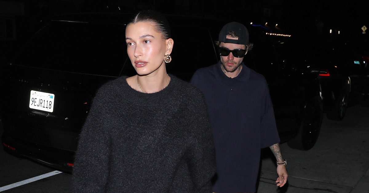 Hailey Bieber Wore Western Boots With a No-Pants Outfit