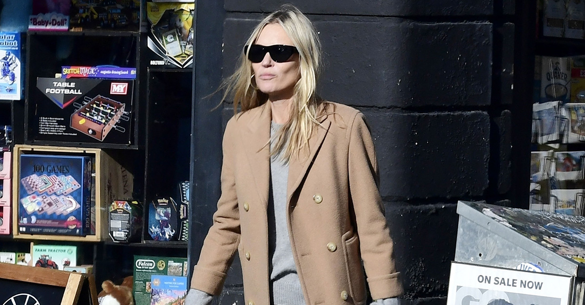 Kate Moss Wore the New Denim Trend That's Basically Free
