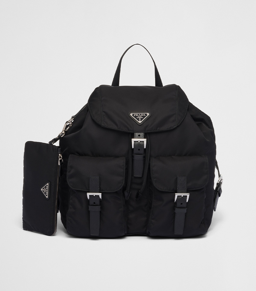 Here's Why the Prada Backpack Is the Greatest Travel It Bag of All