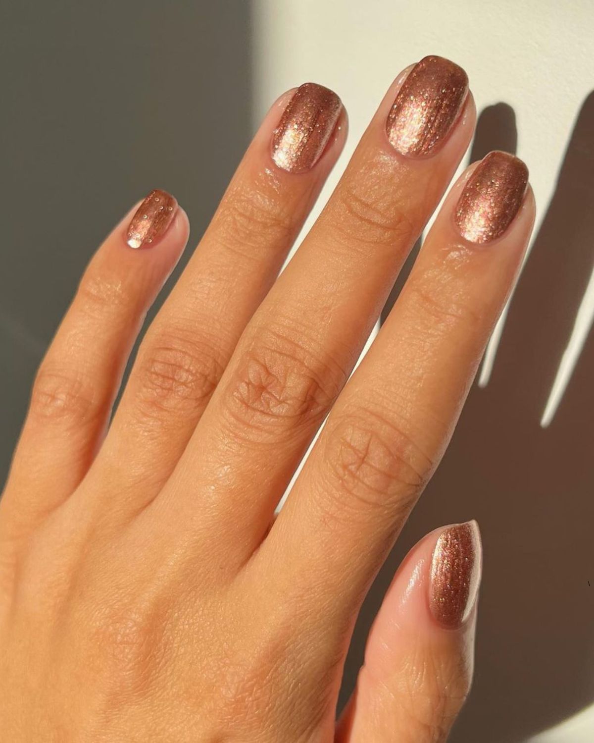 Gold Nail Polish Is the Festive Nail Trend You Need to Try
